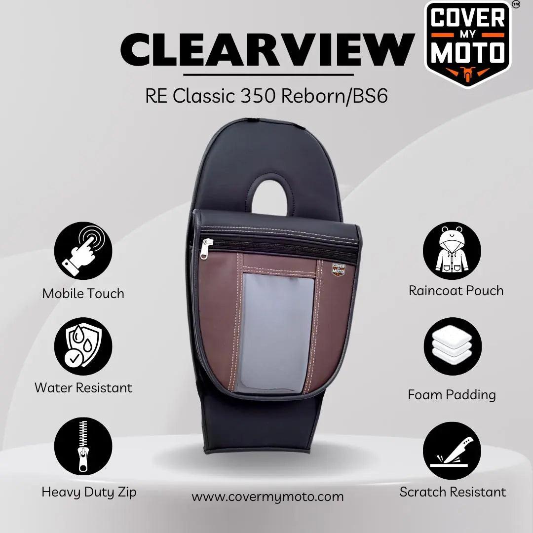 IronGrip ClearView 350 - Royal Enfield Tank Cover - CMM