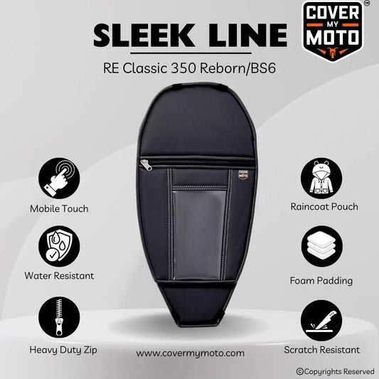 IronGrip SleekLine 350 - Royal Enfield Tank Cover - CMM